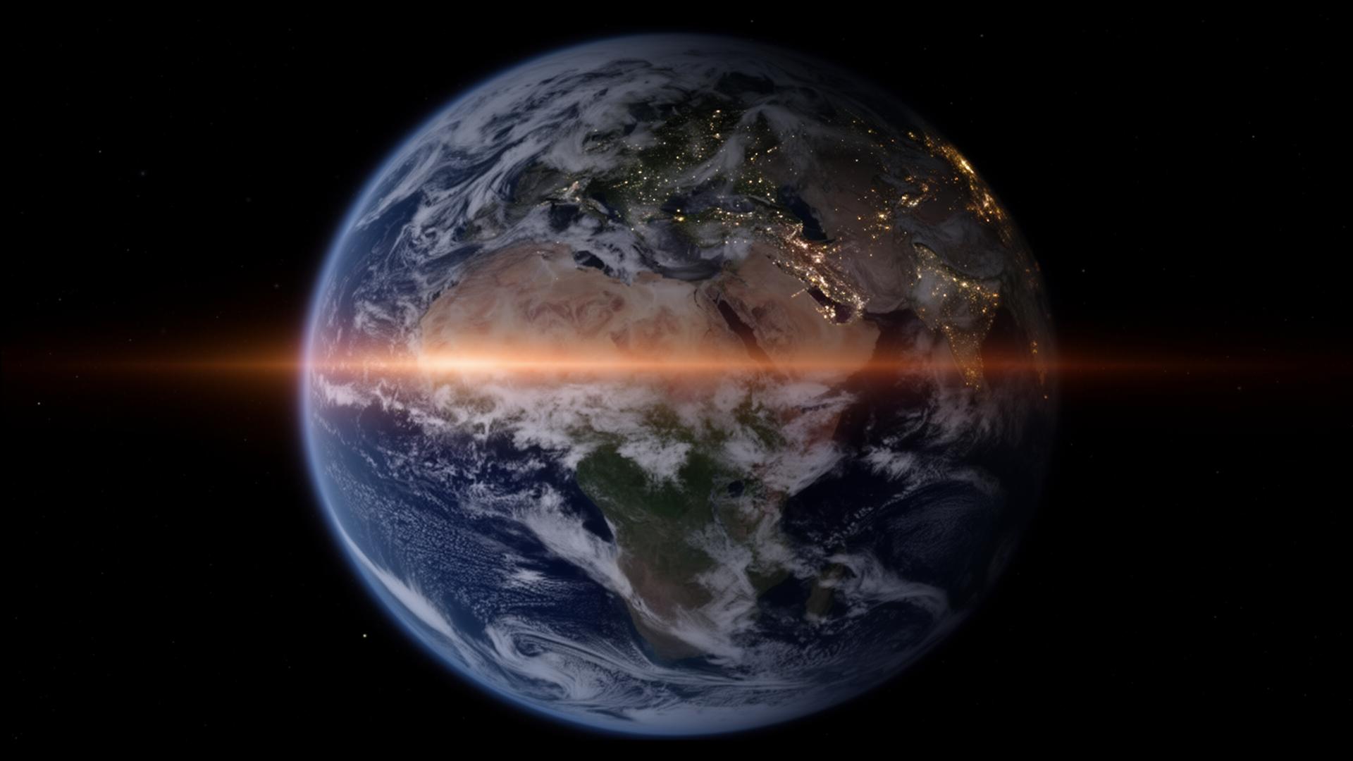 Earth seen from space