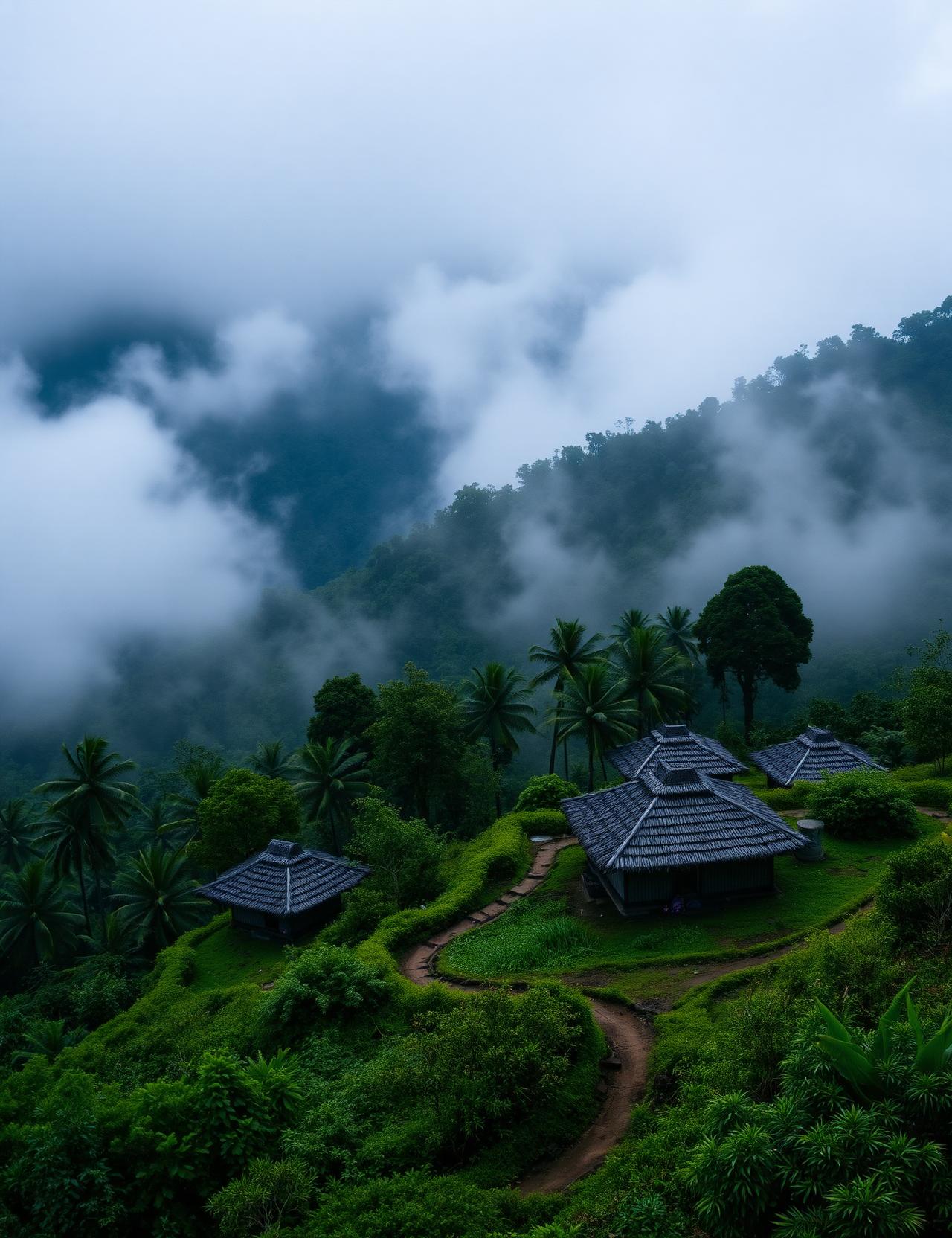 Papua new Guinea landscape